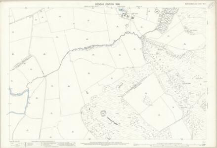 Northumberland (Old Series) XX.4 (includes: Chatton) - 25 Inch Map