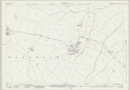 Northamptonshire XXXIX.1 (includes: Great Harrowden; Hardwick; Little Harrowden; Wellingborough) - 25 Inch Map