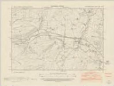 Montgomeryshire XXVII.NW - OS Six-Inch Map