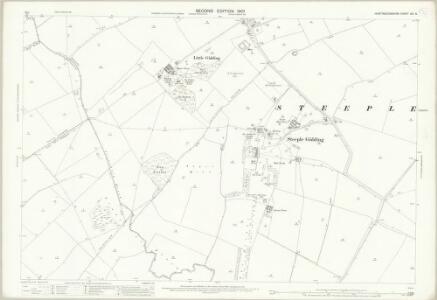 Huntingdonshire XIII.5 (includes: Great Gidding; Hamerton; Little Gidding; Steeple Gidding; Winwick) - 25 Inch Map