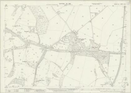 Sussex LXI.2 (includes: Chichester; Funtington; Lavant) - 25 Inch Map