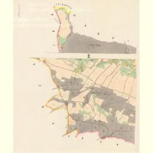 Gross Borowitz (Hrubá Borowice) - c0396-1-003 - Kaiserpflichtexemplar der Landkarten des stabilen Katasters