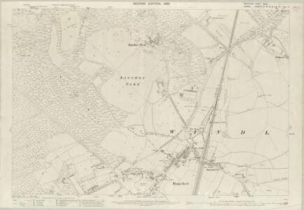 Berkshire XLVII.11 (includes: Windlesham; Winkfield) - 25 Inch Map