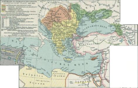 II. Rückgang des Osmanischen Reichs (Orientalische Frage) seit 1683