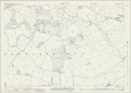 Essex (New Series 1913-) n LXXI.2 (includes: Blackmore; Brentwood; Doddinghurst) - 25 Inch Map