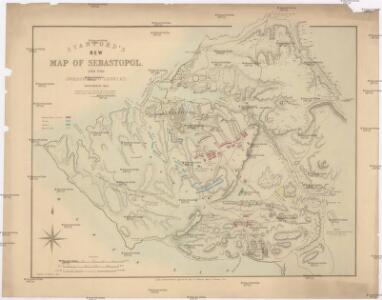 Stanford's New Map of Sebastopol