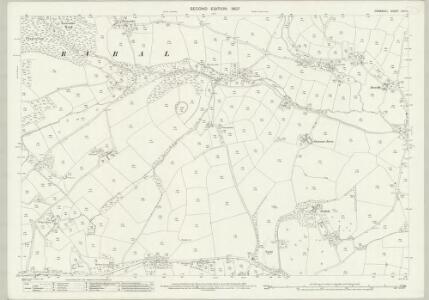 Cornwall LVII.11 (includes: Kenwyn; Truro) - 25 Inch Map