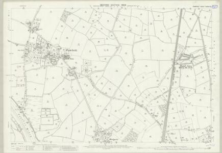 Somerset XXXVIII.15 (includes: Pawlett; Puriton; Wembdon) - 25 Inch Map