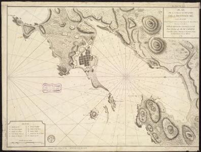 Plan de la ville et du port de Louisbourg levé en 1756