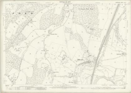 Hampshire and Isle of Wight LVII.4 (includes: Colden Common; Eastleigh; Otterbourne) - 25 Inch Map