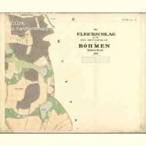 Ulrichschlag - c5424-1-002 - Kaiserpflichtexemplar der Landkarten des stabilen Katasters