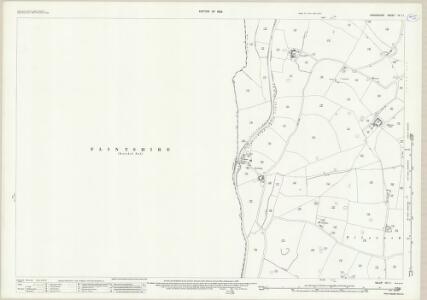Shropshire VII.11 (includes: Bronington; Whitchurch Rural; Whitchurch Urban) - 25 Inch Map