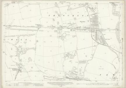 Northumberland (New Series) XCIII.8 (includes: Heddon On The Wall; Newburn) - 25 Inch Map