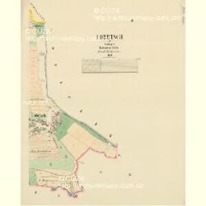Lobetsch - c4184-1-002 - Kaiserpflichtexemplar der Landkarten des stabilen Katasters