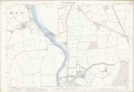 Yorkshire CXCI.10 (includes: Acaster Malbis; Naburn; Stillingfleet) - 25 Inch Map