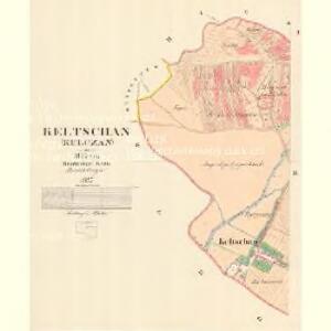 Keltschan (Kelczan) - m1172-1-001 - Kaiserpflichtexemplar der Landkarten des stabilen Katasters