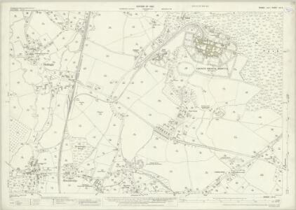 Sussex LVI.9 (includes: Hailsham; Hellingly) - 25 Inch Map