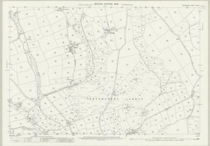 Devon XXXIX.1 (includes: Bradworthy; West Putford) - 25 Inch Map