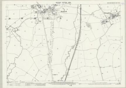 Northamptonshire XXXI.1 (includes: Draughton; Lamport; Maidwell) - 25 Inch Map