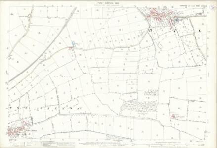 Yorkshire CCXXXV.2 (includes: Birkin; Burton Salmon; Hillam) - 25 Inch Map