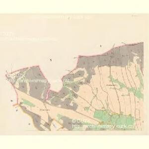 Gross Borowitz (Hrubá Borowice) - c0396-1-001 - Kaiserpflichtexemplar der Landkarten des stabilen Katasters