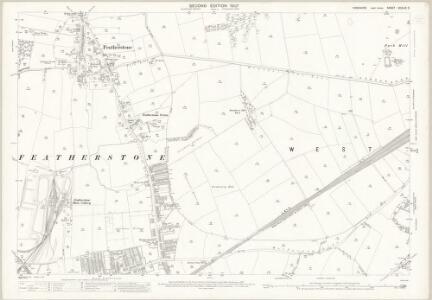 Yorkshire CCXLIX.3 (includes: Featherstone; Pontefract) - 25 Inch Map