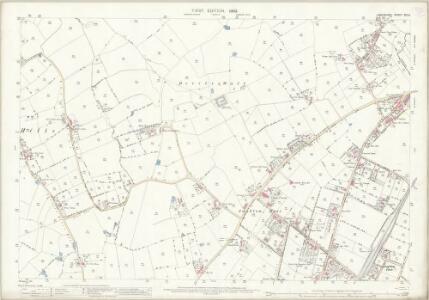 Lancashire XCI.4 (includes: Aughton; Bickerstaffe; Ormskirk) - 25 Inch Map