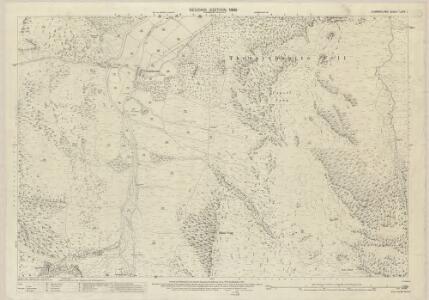 Cumberland LXXV.1 (includes: Borrowdale) - 25 Inch Map