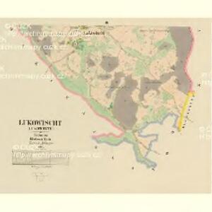 Lukowischt (Lukowiste) - c4315-1-002 - Kaiserpflichtexemplar der Landkarten des stabilen Katasters