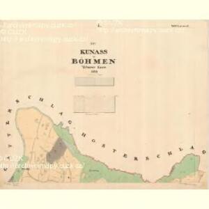 Kunass - c3705-1-001 - Kaiserpflichtexemplar der Landkarten des stabilen Katasters