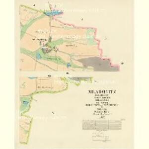 Mladotitz (Mladodic) - c4747-1-006 - Kaiserpflichtexemplar der Landkarten des stabilen Katasters