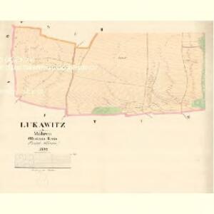 Lukawitz - m1656-1-002 - Kaiserpflichtexemplar der Landkarten des stabilen Katasters