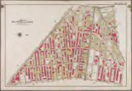 Plate 23: [Bounded by Conway Street, Norman Place, Van Sinderen Avenue, Liberty Avenue, East New York Avenue, Park Place, Saratoga Avenue and Broadway.]; Atlas of the borough of Brooklyn, city of New York: from actual surveys and official plans by George W. and Walter S. Bromley.
