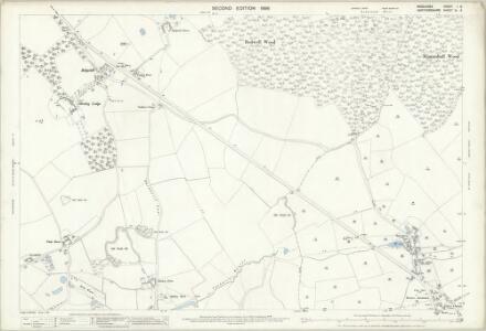 Middlesex I.6 (includes: Ridge; Shenley; South Mimms) - 25 Inch Map