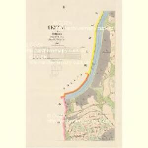Okenau - c5399-1-002 - Kaiserpflichtexemplar der Landkarten des stabilen Katasters