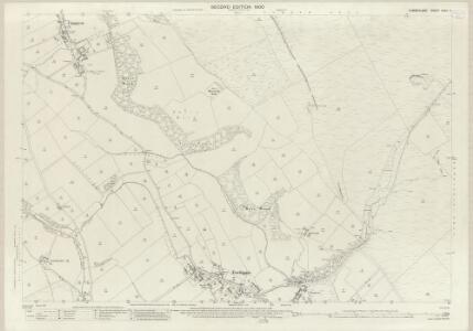 Cumberland XXXII.2 (includes: Ainstable) - 25 Inch Map