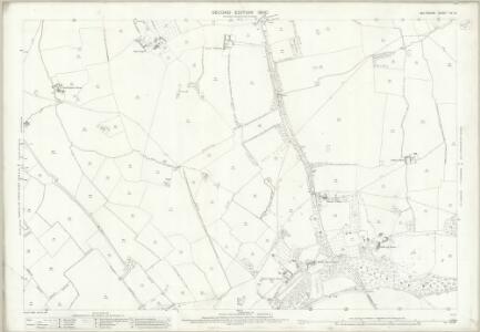 Wiltshire XV.14 (includes: Broad Town; Lydiard Tregoze; Wroughton) - 25 Inch Map