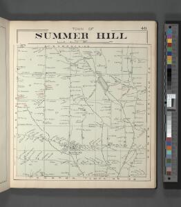 Cayuga County, Right Page [Map town of Summer Hill] / by the Company's corps of expert engineers and draughtsmen ; Otto Barthel, chief engineer.