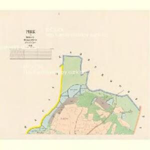 Pirk - c0617-2-001 - Kaiserpflichtexemplar der Landkarten des stabilen Katasters