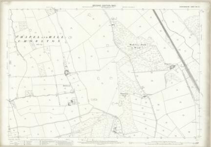 Staffordshire XVII.13 (includes: Madeley; Maer; Whitmore) - 25 Inch Map