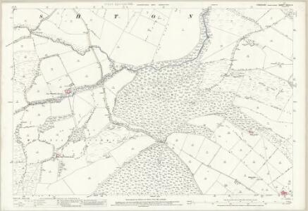Yorkshire XXXVIII.4 (includes: Aske; Gilling; Whashton) - 25 Inch Map