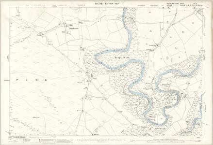 Northumberland (Old Series) CIX.11 (includes: Healeyfield; Muggleswick; Shotley Low Quarter) - 25 Inch Map