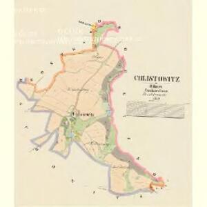 Chlistowitz - c2495-1-001 - Kaiserpflichtexemplar der Landkarten des stabilen Katasters