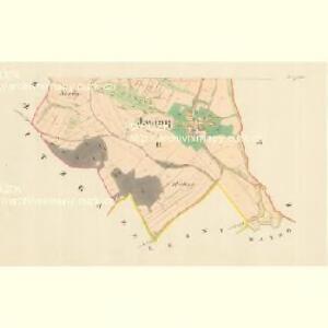 Jamny - m1023-1-002 - Kaiserpflichtexemplar der Landkarten des stabilen Katasters