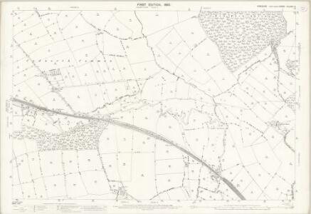 Yorkshire CCLXXV.6 (includes: Barnsley; Brierley; Cudworth; Darfield; Great Houghton; Little Houghton) - 25 Inch Map