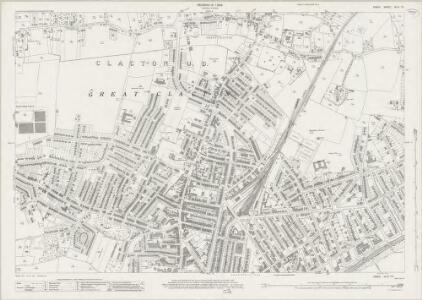 Essex (New Series 1913-) n XLIX.10 (includes: Great Clacton) - 25 Inch Map