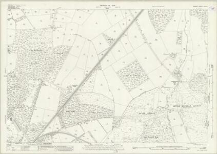 Surrey XVIII.13 (includes: Cobham; East Horsley; Effingham; Ockham) - 25 Inch Map