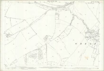 Wiltshire XXXVI.16 (includes: Grafton; Great Bedwyn) - 25 Inch Map