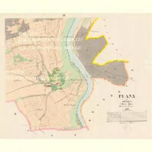 Plana - c5802-1-002 - Kaiserpflichtexemplar der Landkarten des stabilen Katasters