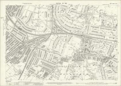 Kent VII.15 (includes: Beckenham) - 25 Inch Map